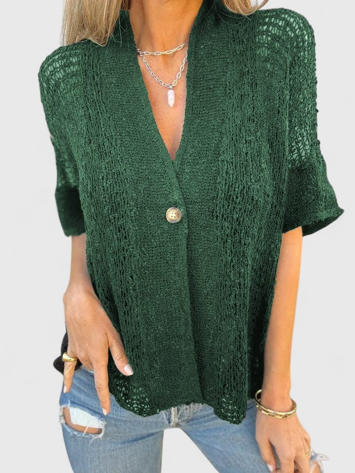 Annie | Elegant Knitted Shirt