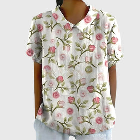 Light Pink with Floral Print