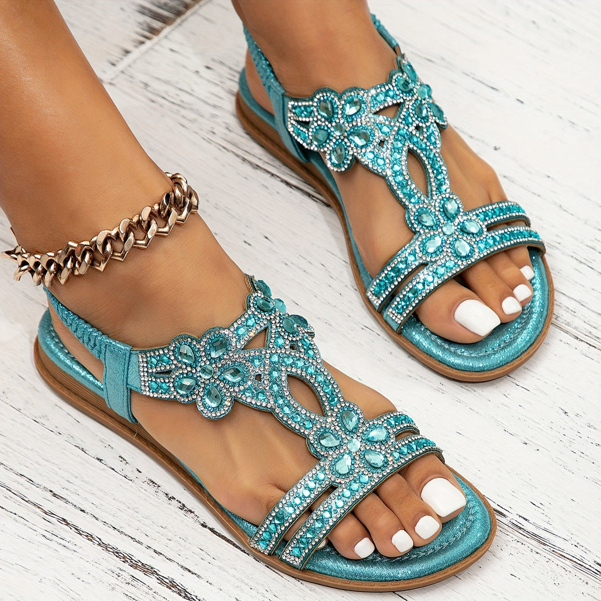 Maison – Orthopedic Crystal Sandals