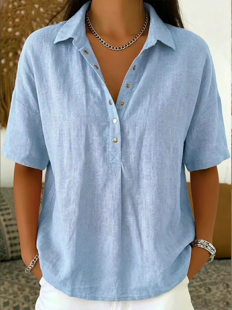 Willowww | Blouse with Collar and Button