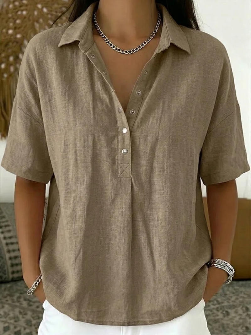 Willowww | Blouse with Collar and Button