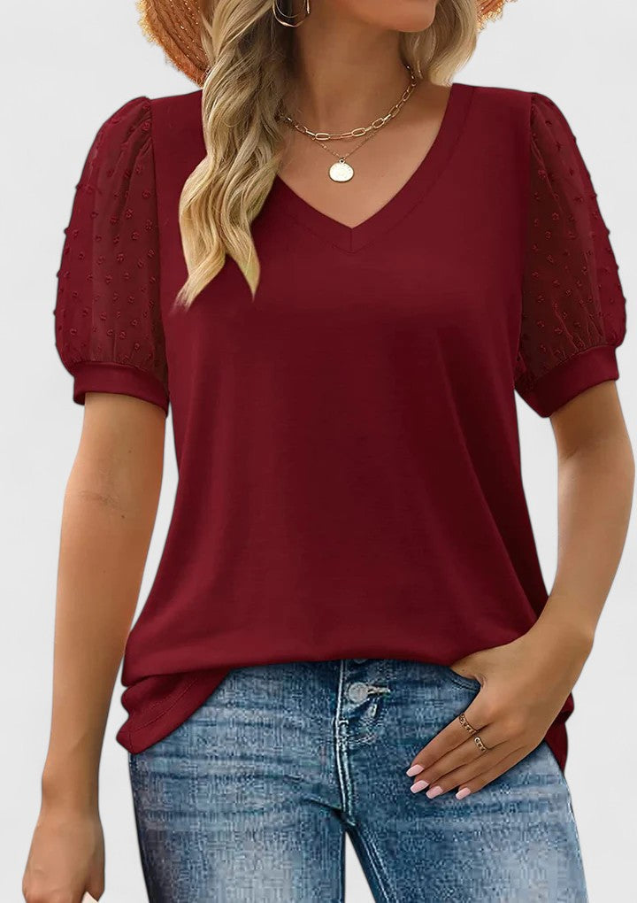 Annie | Comfortable V-Neck Top