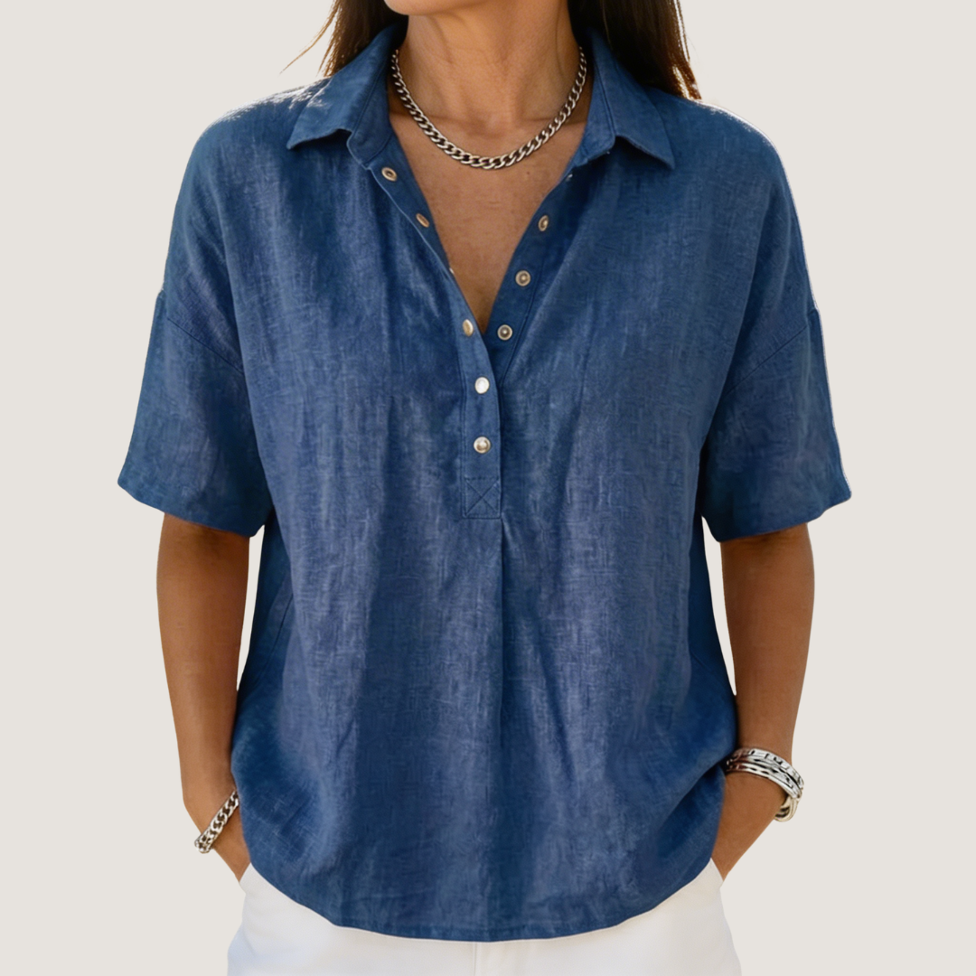 Willowww | Blouse with Collar and Button