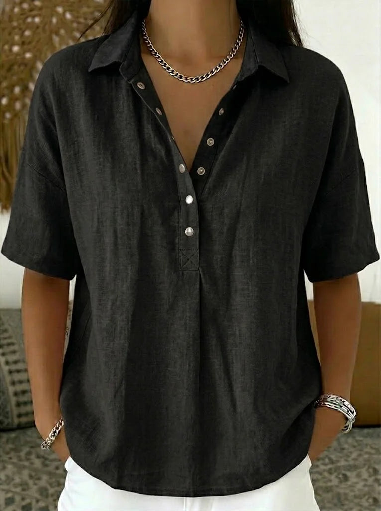 Willowww | Blouse with Collar and Button