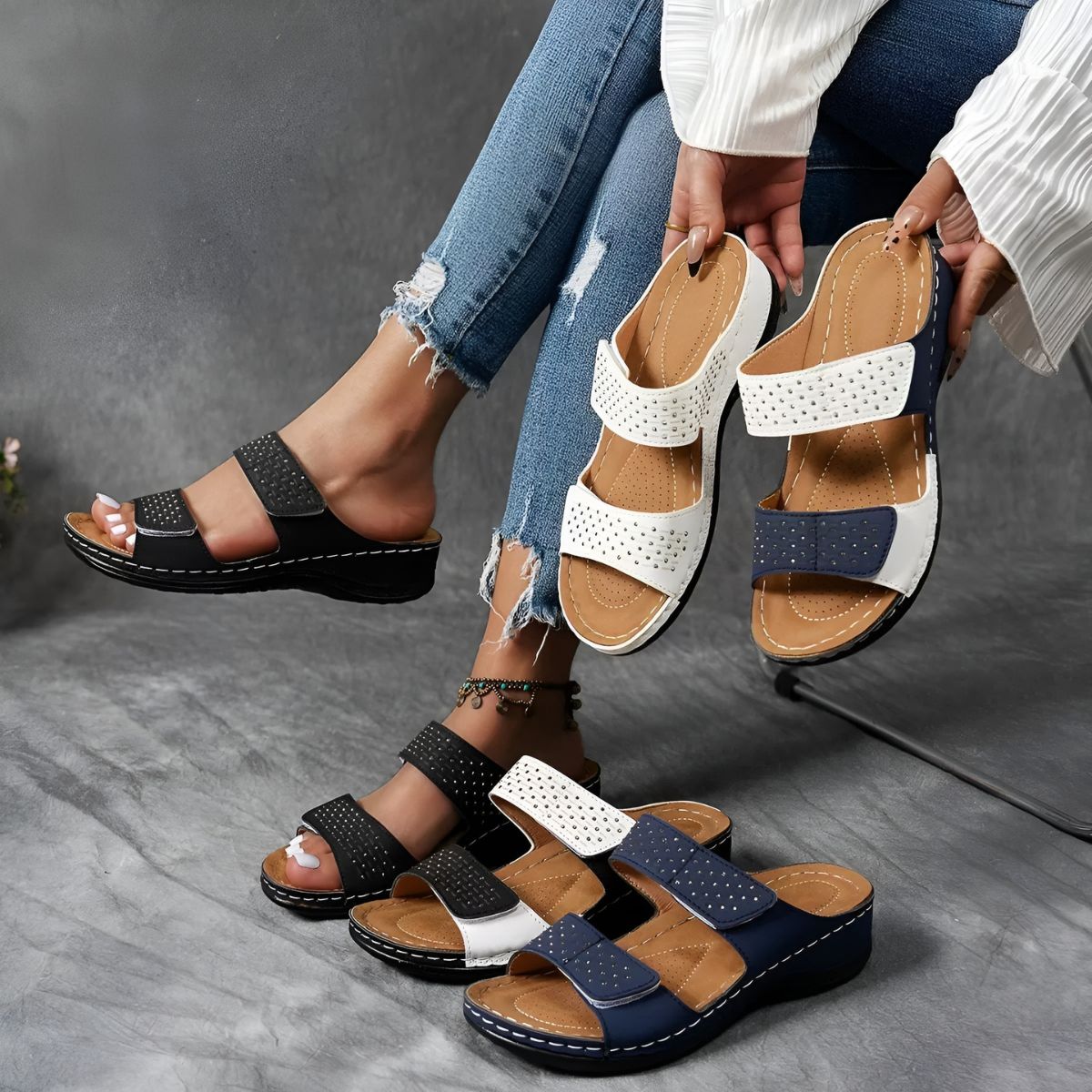 Lynn - Elegant Orthopedic Sandals
