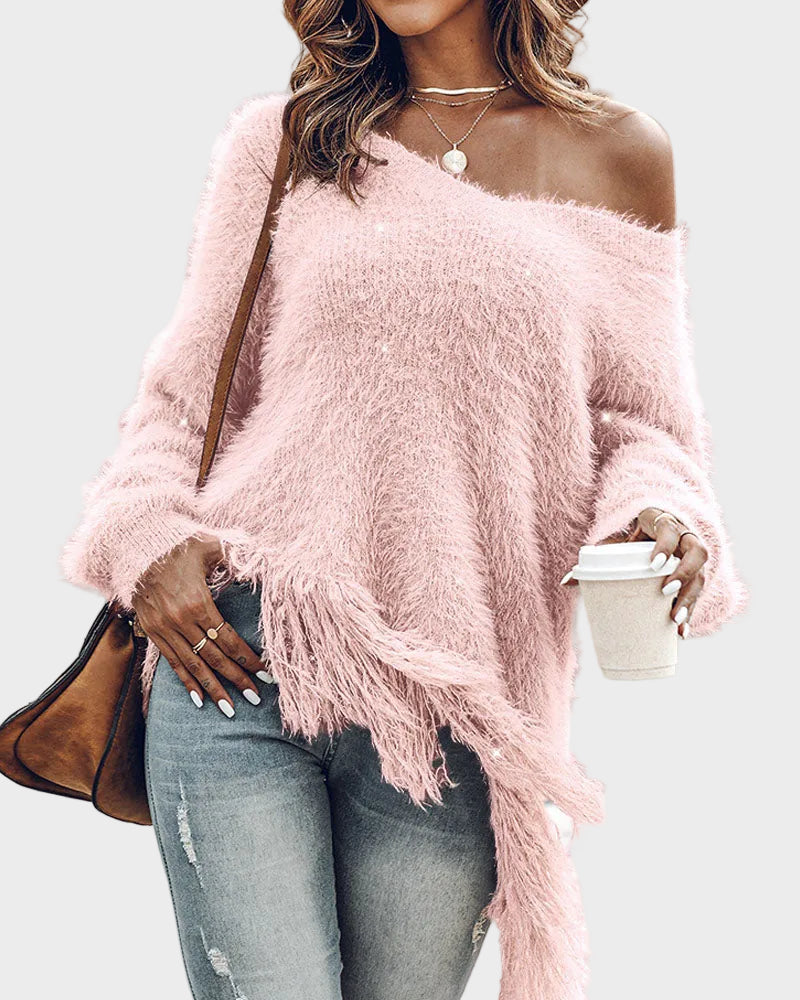 Chryssa | Bohemian Super-Soft Tassel Top
