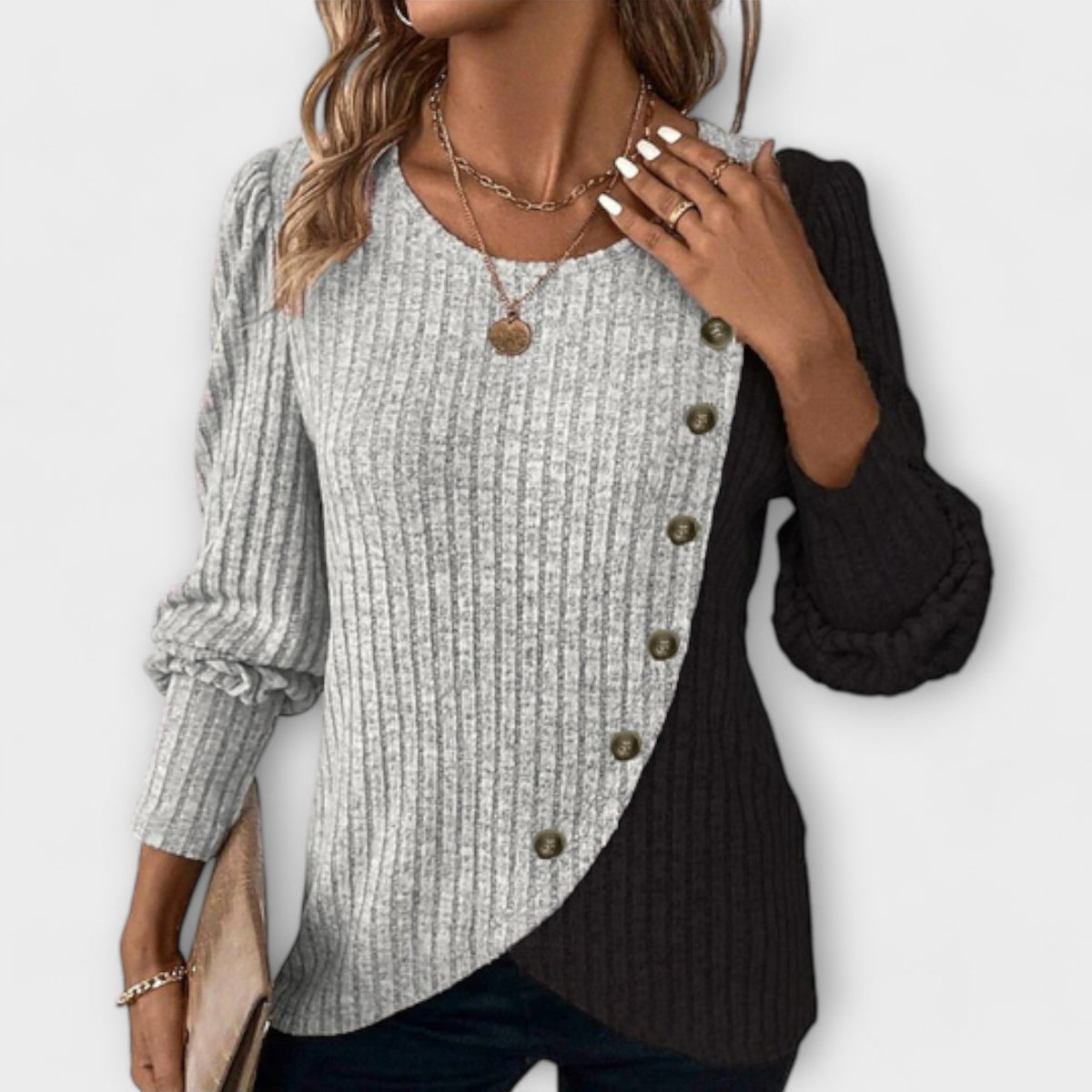Xeraphine | Elegant Knitted Blouse