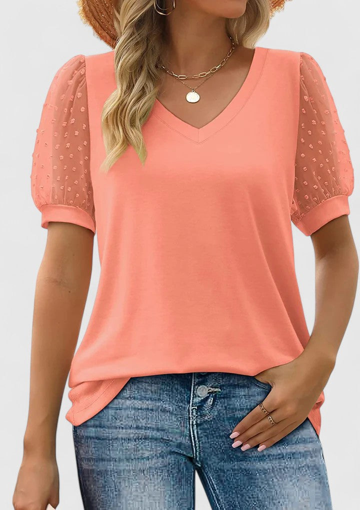 Annie | Comfortable V-Neck Top