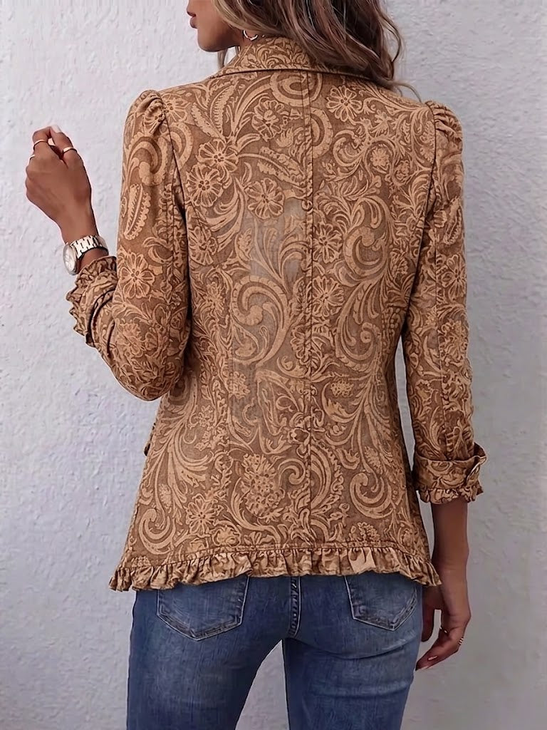 The Noemi Vintage Floral Jacket