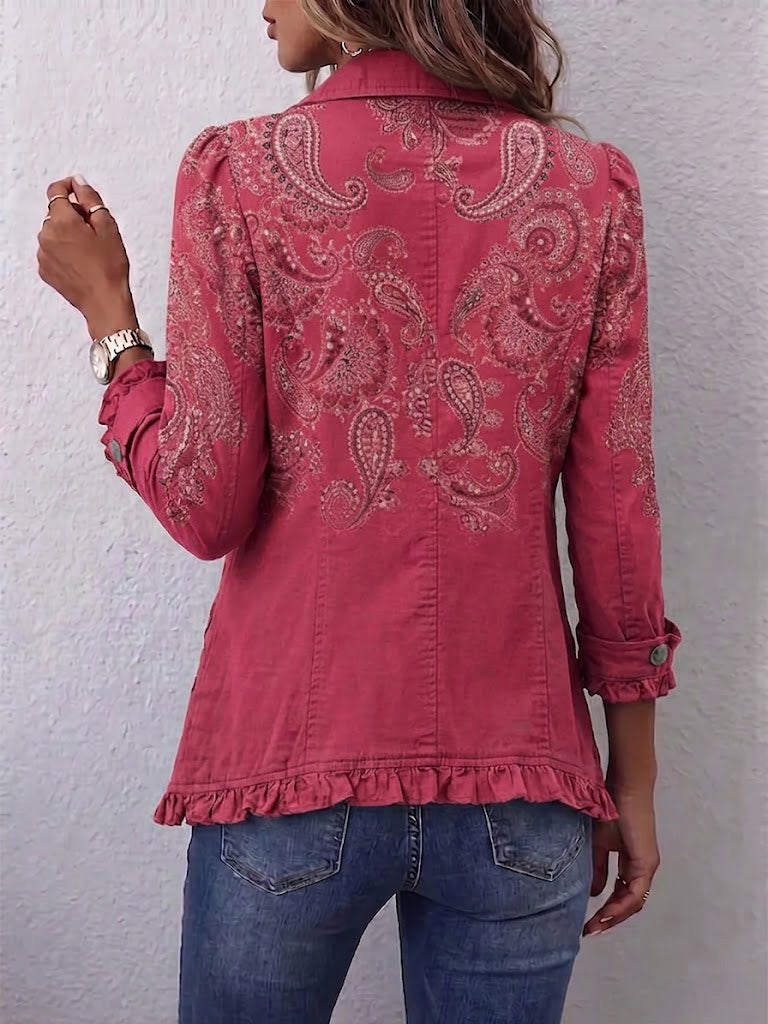 The Isotta Vintage Paisley Jacket