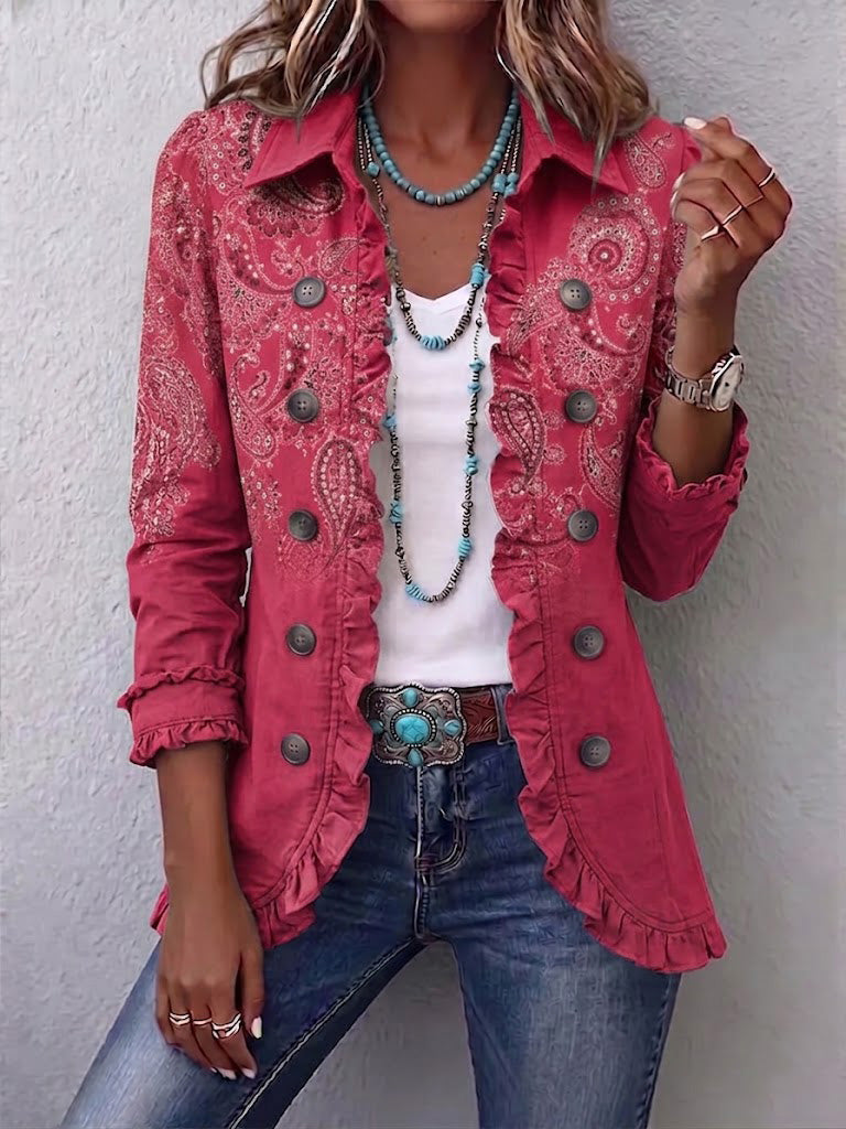 The Isotta Vintage Paisley Jacket