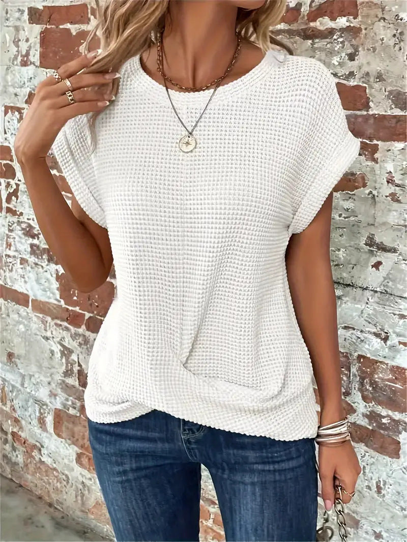 Sophie -  The Sweetheart Round Neck T-Shirt