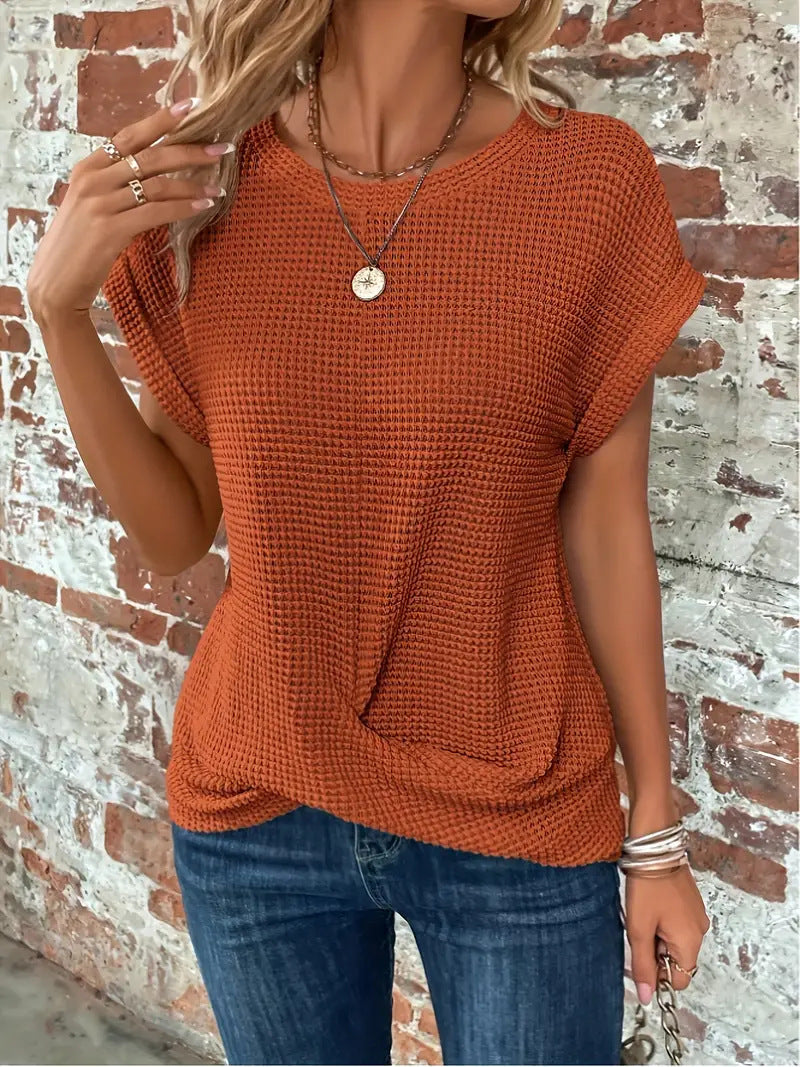 Sophie -  The Sweetheart Round Neck T-Shirt