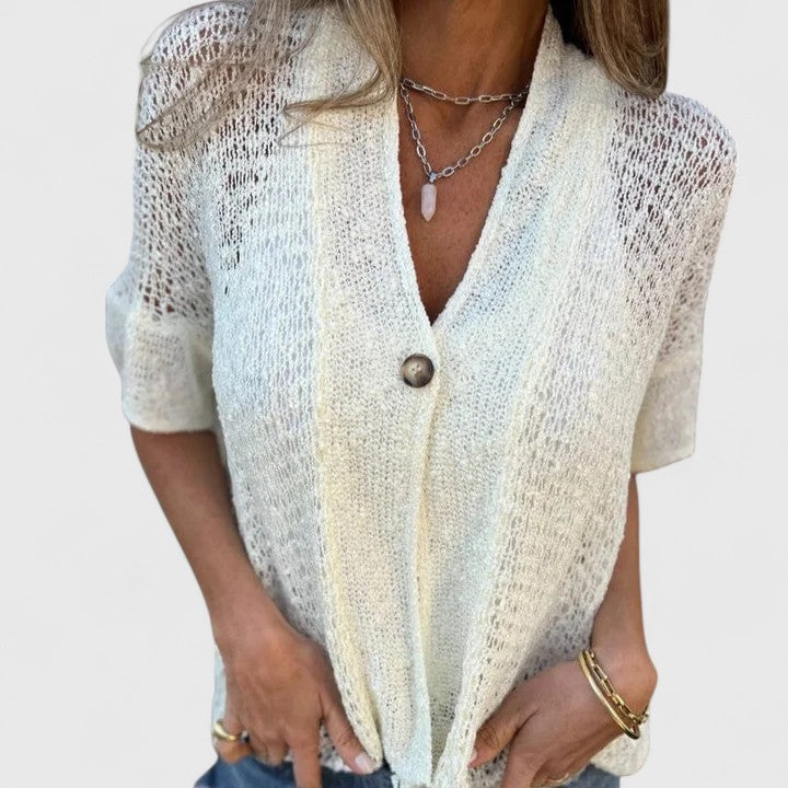 Annie | Elegant Knitted Shirt